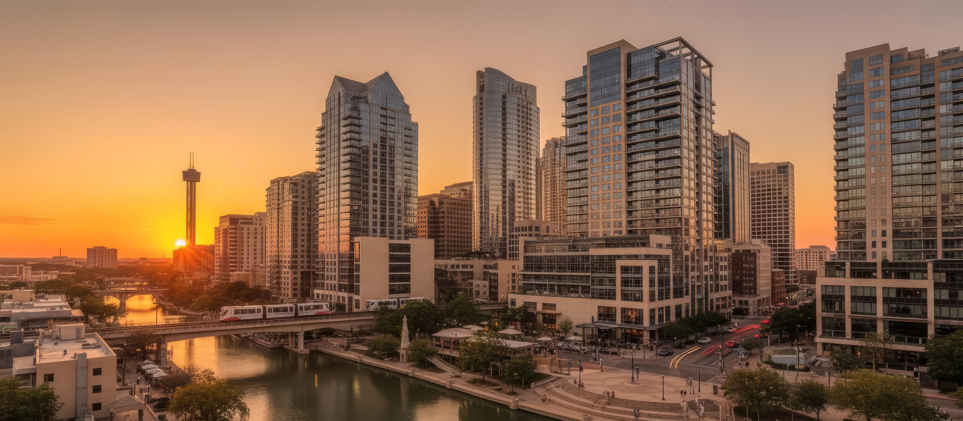 Travis County skyline and cityscape - True North Title service area